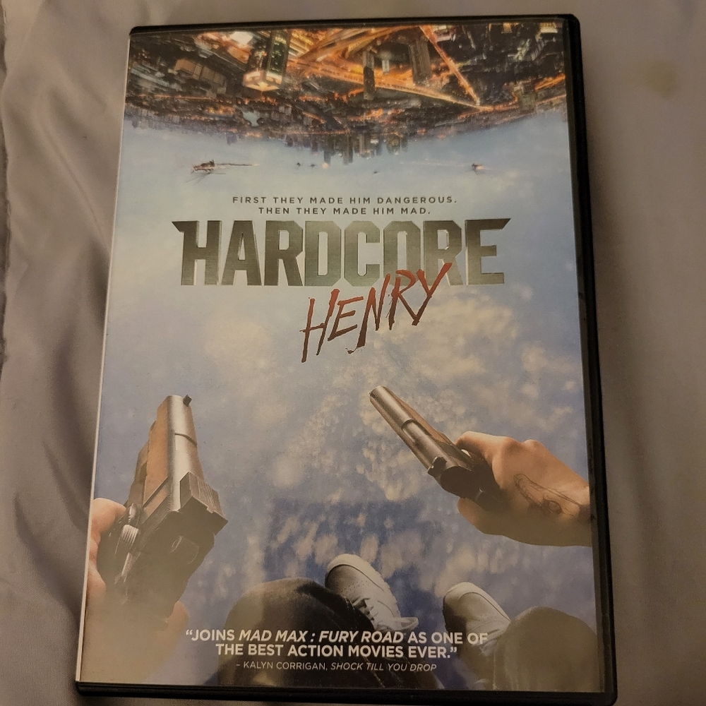 Hardcore Henry (DVD, 2016) Rated R Action Movie